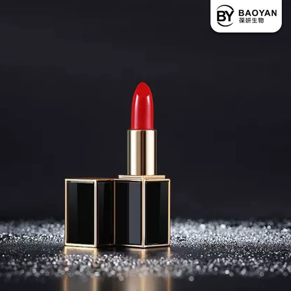 Black Casing Red Glitter Lipstick Nourishing Long Wearing ODM OEM